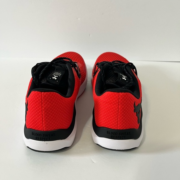 Under Armour Project Rock BSR 2  Radio Red Mens Size 9 W10.5 (3025081-600) main image 5